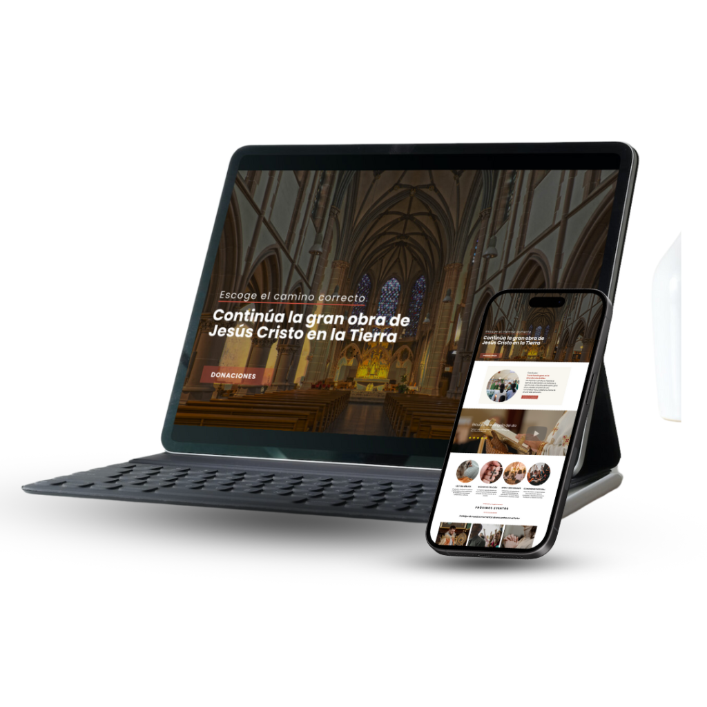 Diseño de Paginas Web para Parroquias, Comunidades religiosos,Iglesias